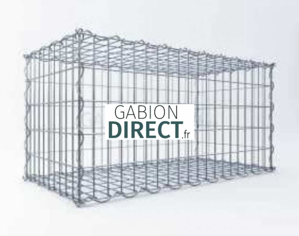 Estexo Gabion De Colonne 150 Cm – Grillage Galvanisé 5x10 Cm – Pour Muret, Clôture, Décoration Jardin